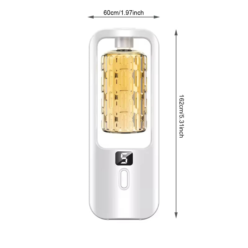 50ml Wall Mounted Aroma Diffuser with Timer | Essential Oil Air Freshener for Bedroom & Bathroom