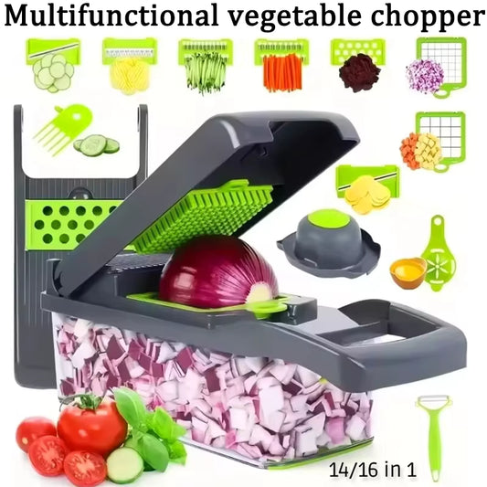 Household Multi-Function Chopper – 14/16-Piece Set (Copy)