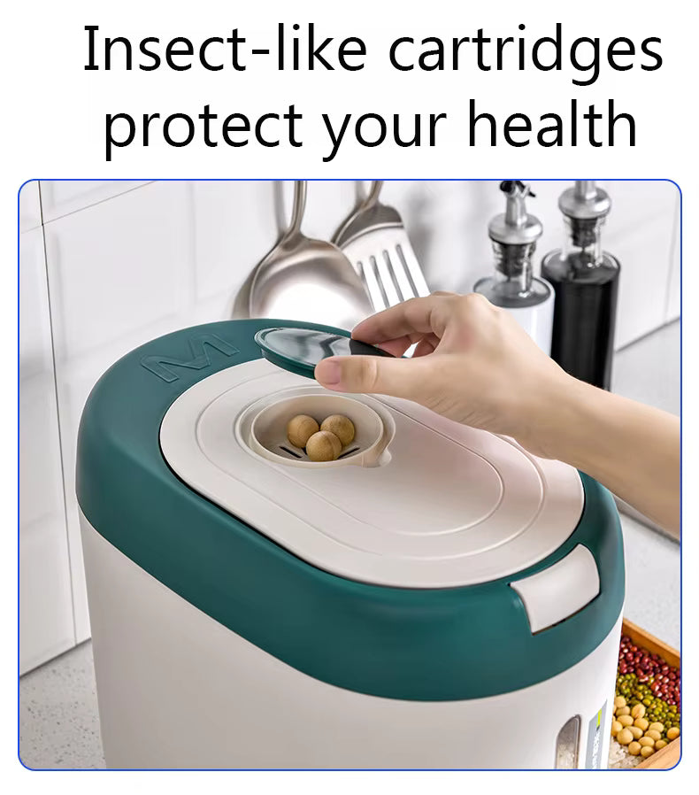 XIAOGUI Rice Dispenser & Kitchen Storage Container – 5KG / 10KG