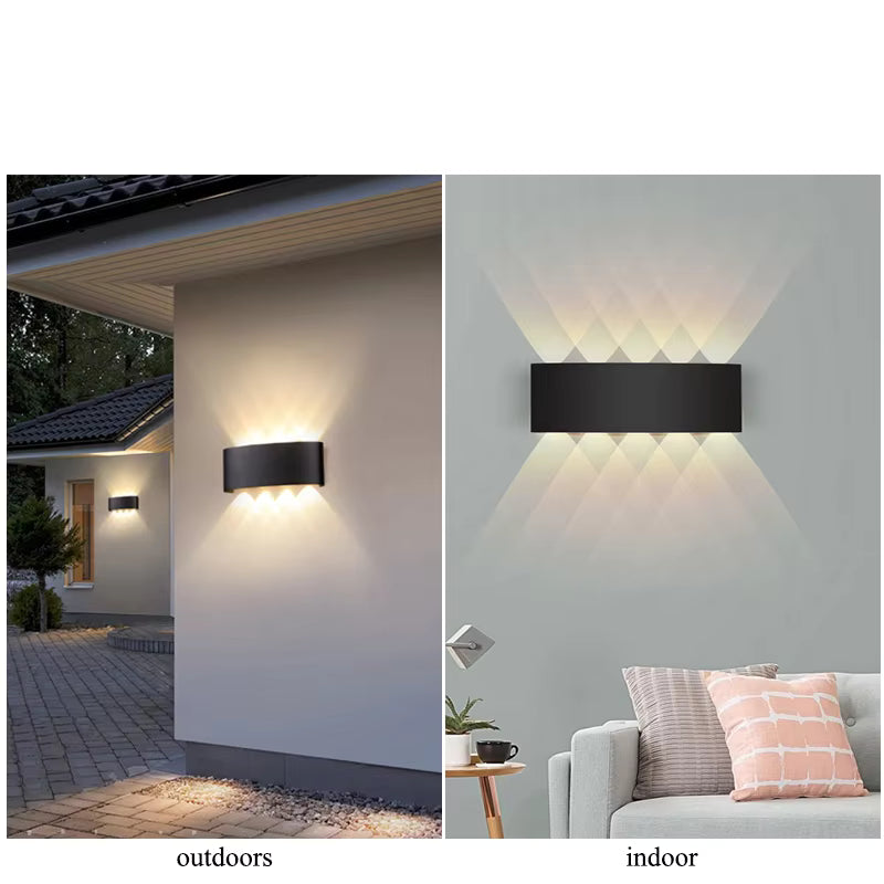 Up Down LED Wall Lamp – Waterproof Modern Wall Light for Indoor & Outdoor