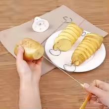 Kitchen Whirlwind Potato Spiral Cutter – Tornado Tower Maker