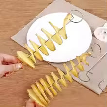 Kitchen Whirlwind Potato Spiral Cutter – Tornado Tower Maker