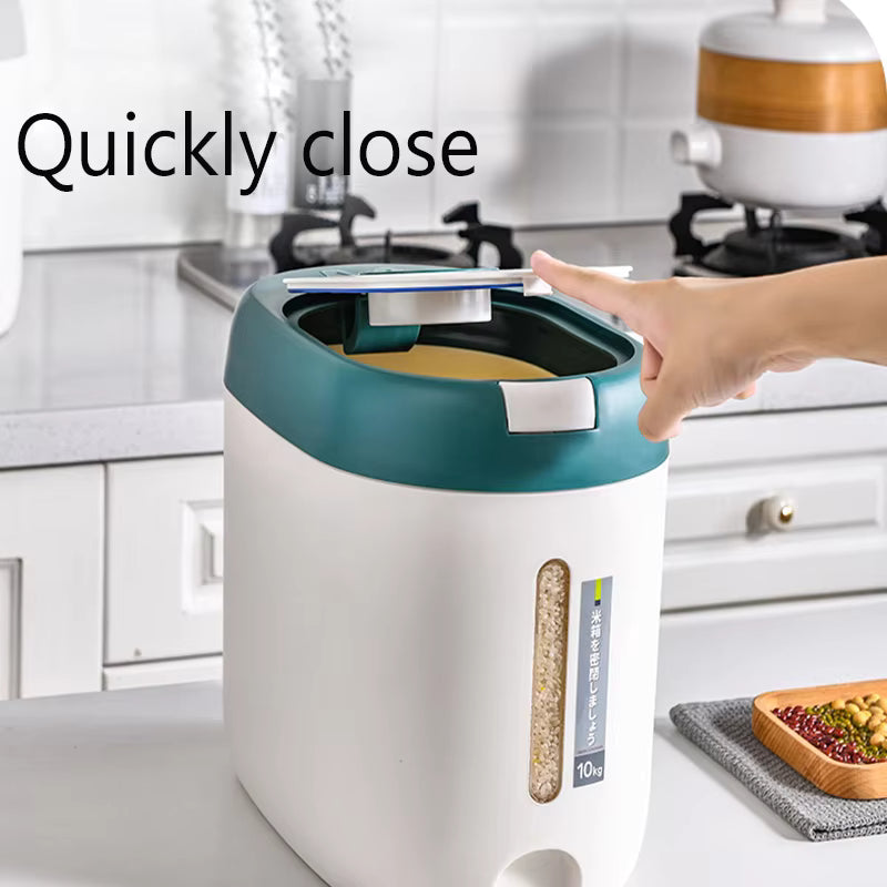 XIAOGUI Rice Dispenser & Kitchen Storage Container – 5KG / 10KG