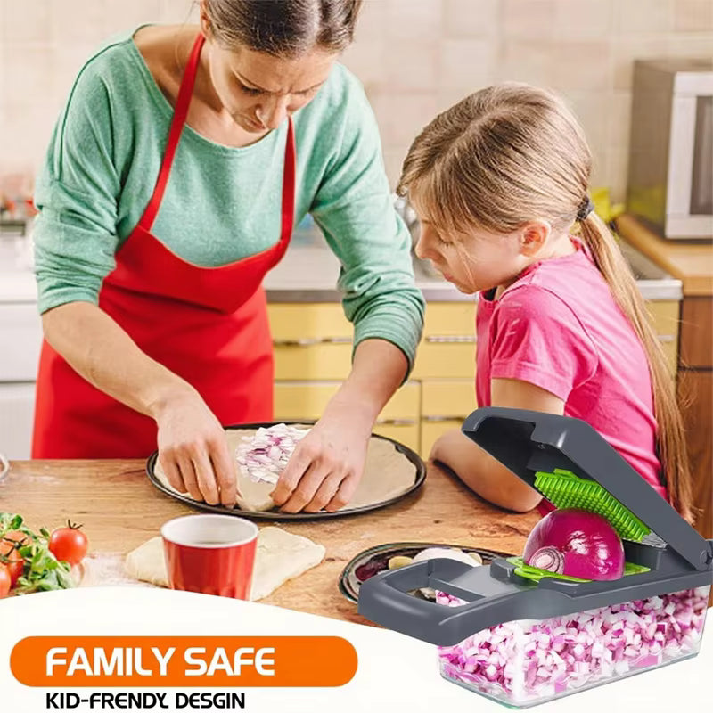 Household Multi-Function Chopper – 14/16-Piece Set (Copy)